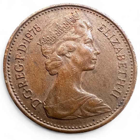 1978 Elizabeth II Coin UK New Penny - Picture 1 of 6